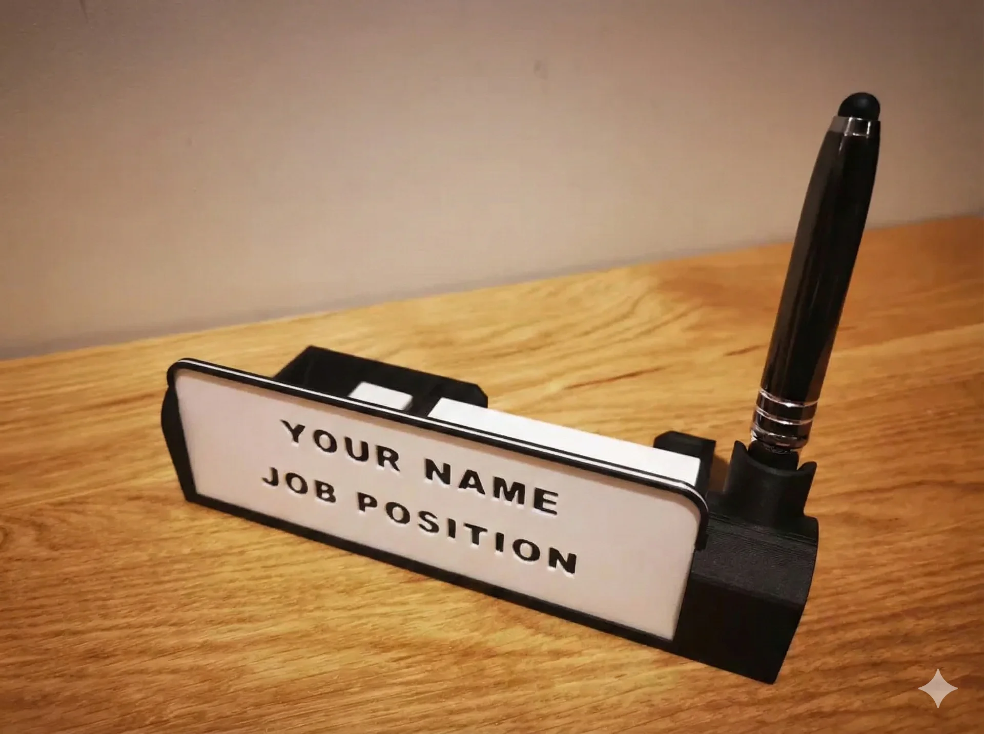 Business Cards/Pen Holder, name plate (بطاقات العمل/حامل الأقلام، لوحة الاسم) | متجر Ibda3D الجزائر